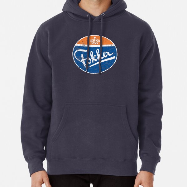 Fokker Flugzeugwerke Triplane Logo Pullover Hoodie
