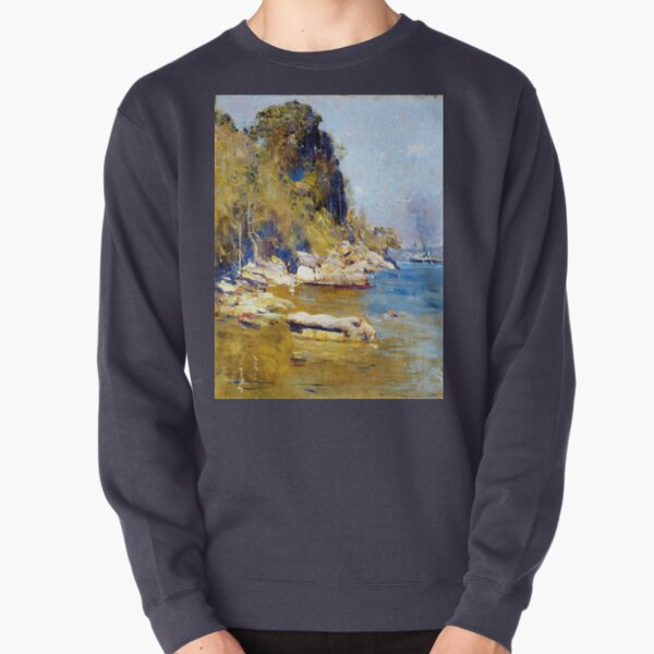 Arthur Streeton From My Camp (Sirius Cove) Pullover Sweatshirt