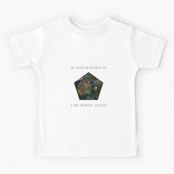 Transformation By Labradorite Energy Kids T-Shirt