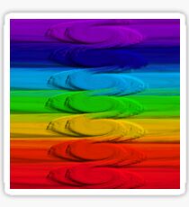 Namaste Rainbow Sticker