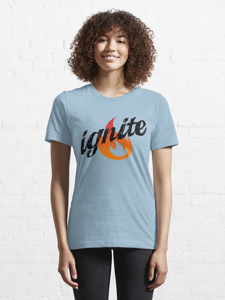 "Ignite The Wicked Awesome Slant Shirt" Tshirt for Sale by dustbowl