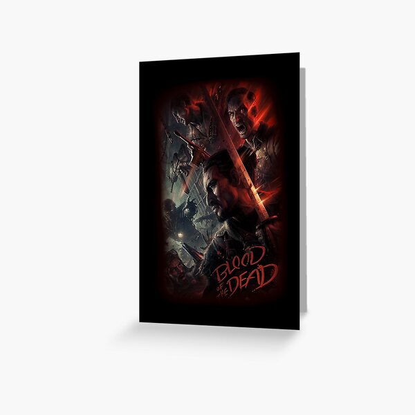 Voyage Of Despair Poster Bo4 Zombies Loading Screen Greeting Card By Tja30 Redbubble