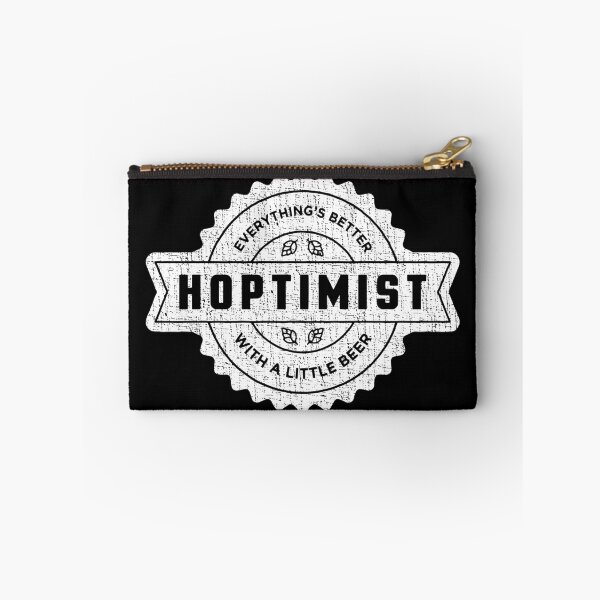 Item preview, HOPTIMIST Everything's Better with a Little Beer designed and sold by webdango.