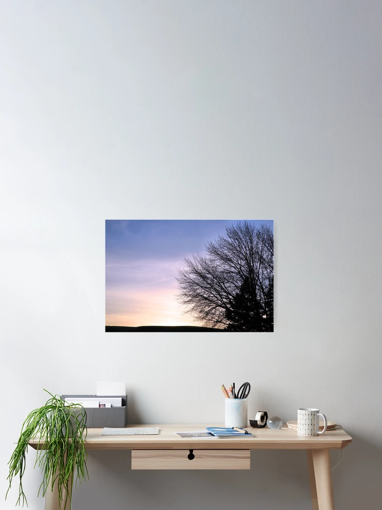 Thumbnail 2 of 3, Poster, Winter SunSet designed and sold by Ronda Sliter.