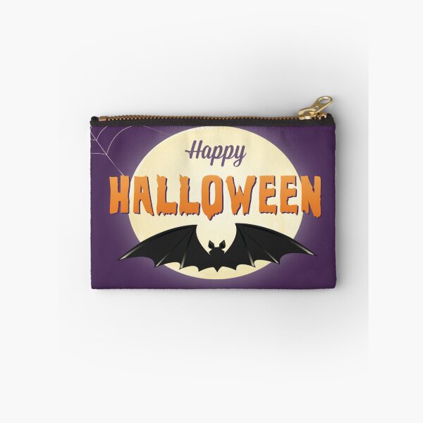 Item preview, Happy Halloween Card Style cool bat designed and sold by leen12 Art Designs Prints.