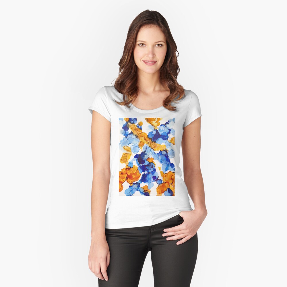 Item preview, Fitted Scoop T-Shirt designed and sold by KimHebblewhite.