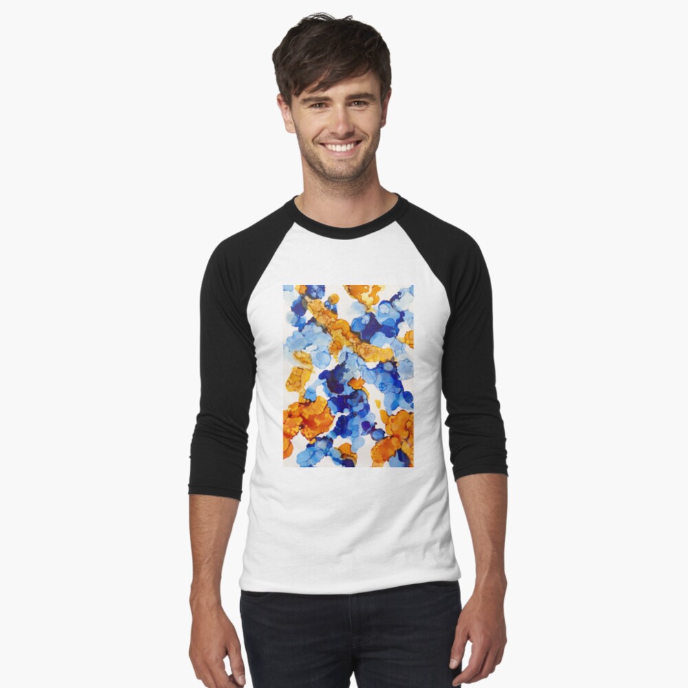 Item preview, Baseball ¾ Sleeve T-Shirt designed and sold by KimHebblewhite.