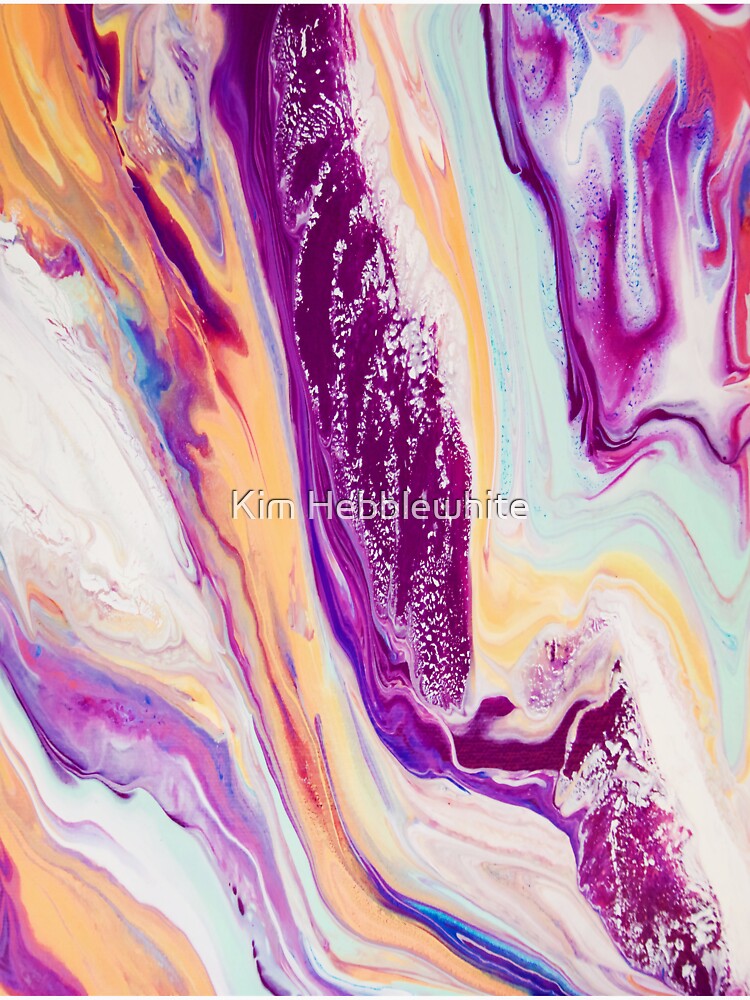 Thumbnail 7 of 7, Classic T-Shirt, Magenta Magic designed and sold by KimHebblewhite.