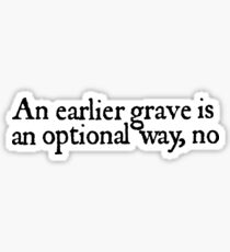 Neon Gravestones lyrics Sticker