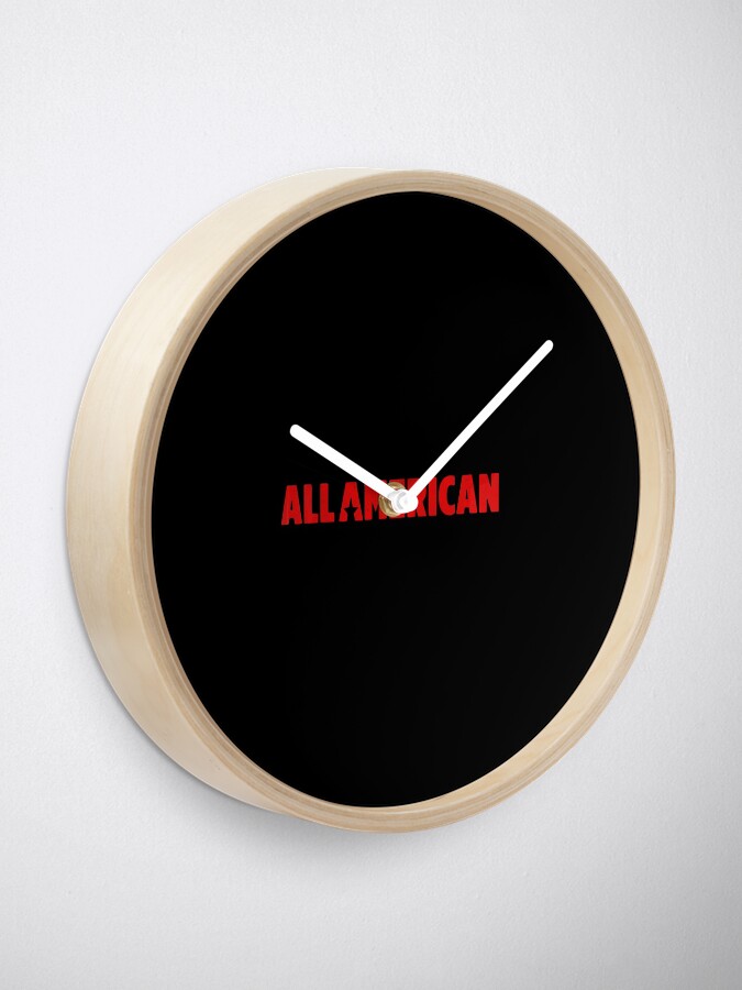 CW All American ® Merch Clock