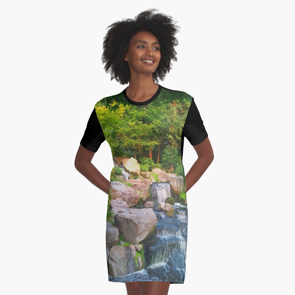 Item preview, Graphic T-Shirt Dress designed and sold by TalBright.