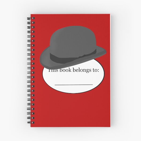 Item preview, Bowler Hats Bookplate designed and sold by masqueblanc.
