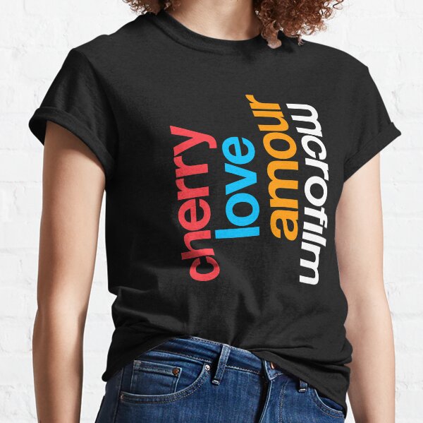 Cherry Love Amour - Bold Type Classic T-Shirt