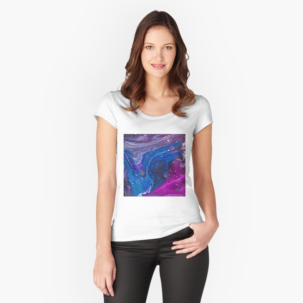 Item preview, Fitted Scoop T-Shirt designed and sold by KimHebblewhite.
