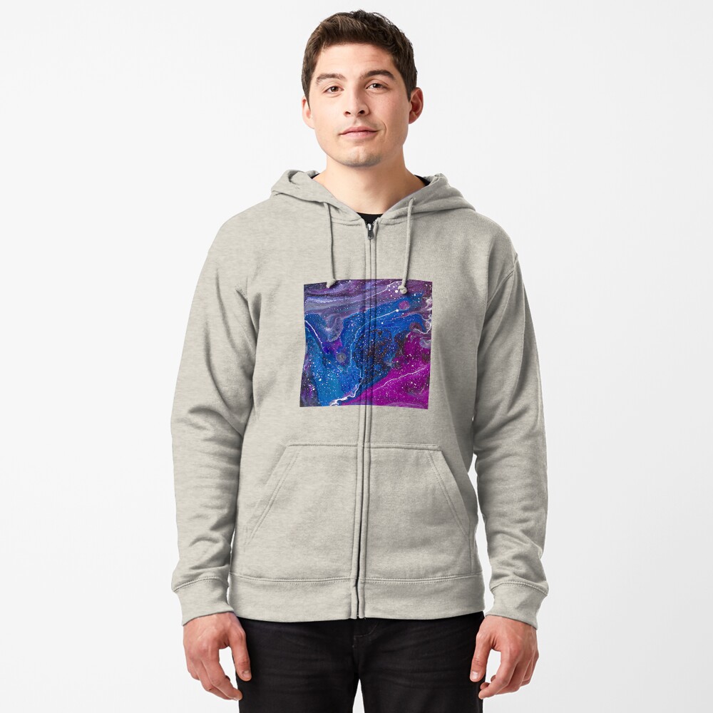 Item preview, Zipped Hoodie designed and sold by KimHebblewhite.