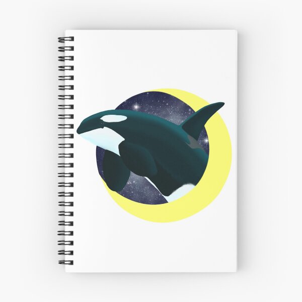 Item preview, CA140C Orca moon + Stars designed and sold by Selena Rivera.