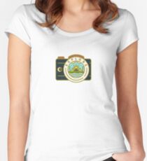 Explore Women's Fitted Scoop T-Shirt