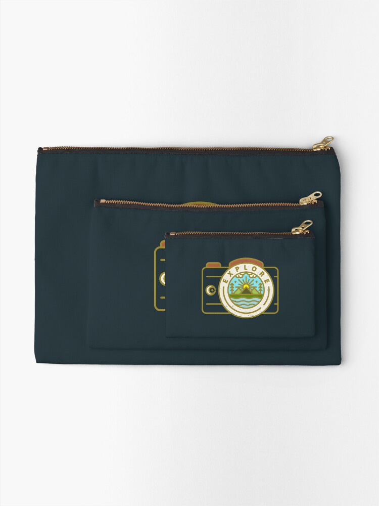 Alternate view of Explore Zipper Pouch