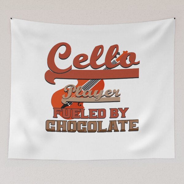 Item preview, Cellist - Cello Player Fueled By Chocolate designed and sold by design2try.