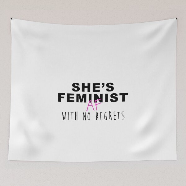 Item preview, Ella es AF feminista sin arrepentimientos designed and sold by carlieRAWR.