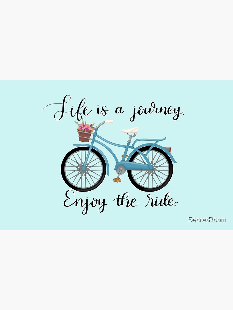 Enjoy the ride bicycle Art Print for Sale by SecretRoom