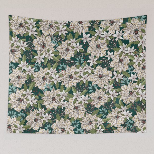 Item preview, Christmas Floral Poinsettia designed and sold by Carrie Stephens.