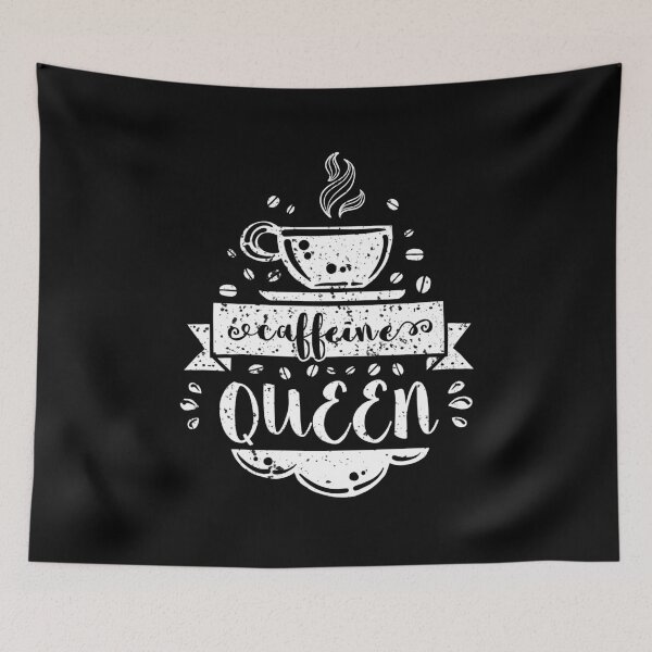 Item preview, Funny Coffee Lover, Caffeine Queen TShirt + Gifts designed and sold by sparkpress.