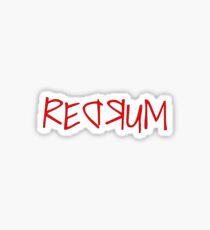 Pegatina Redrum