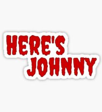 Pegatina Aqui esta Johnny