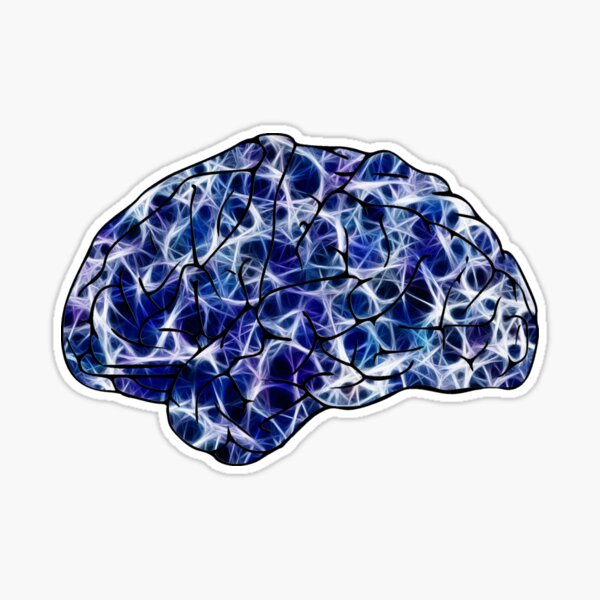 Lightning Brains Sticker – Lightning Store ⚡️