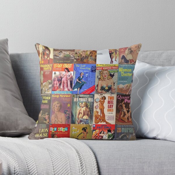Bride Frankenstein Cushion Cover Pillow Horror Movie Homewares Retro Vintage
