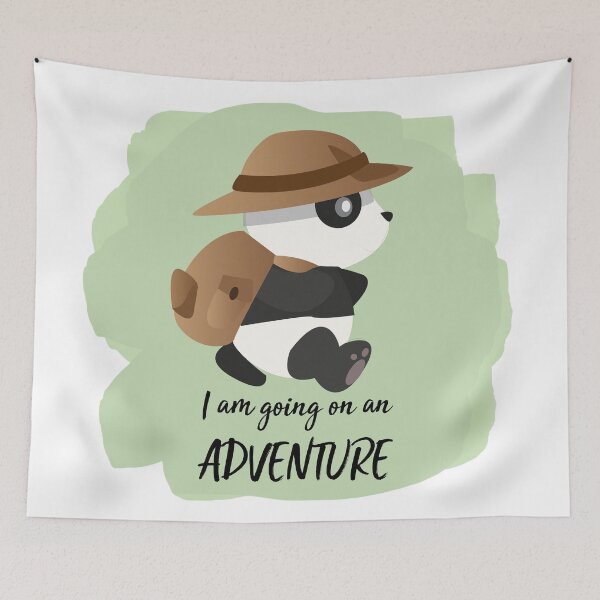 Item preview, adventure panda designed and sold by iwillnotbepaged.