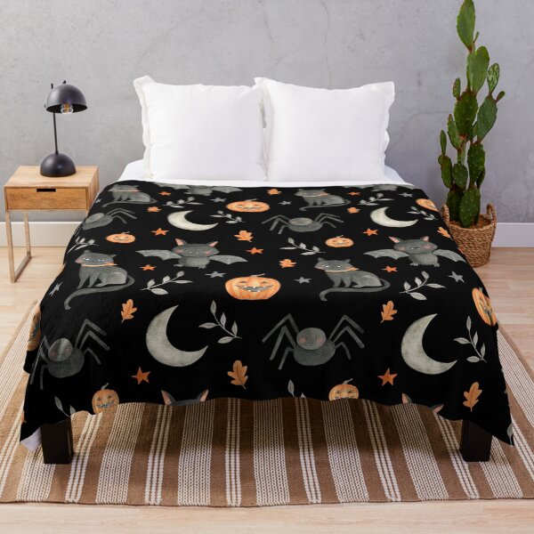 HALLOWEEN PARTY Throw Blanket