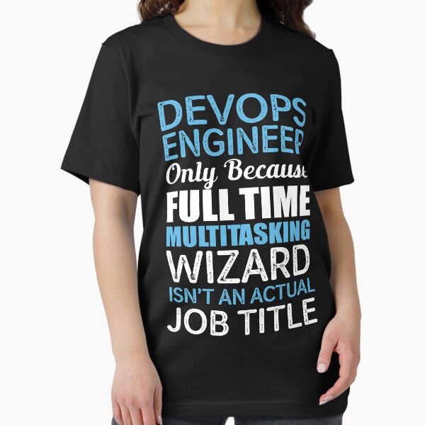 Item preview, DevOps Engineer Only Because Multitasking Wizard Isn't An Actual Job Title designed and sold by berryferro.