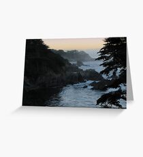 View of Point Lobos Greeting Card
