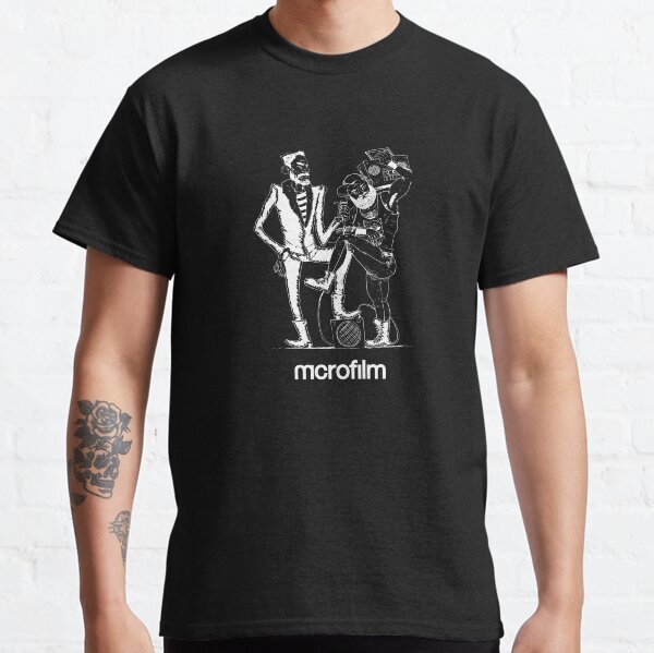 Microfilm duo (in White) by Davey K Classic T-Shirt