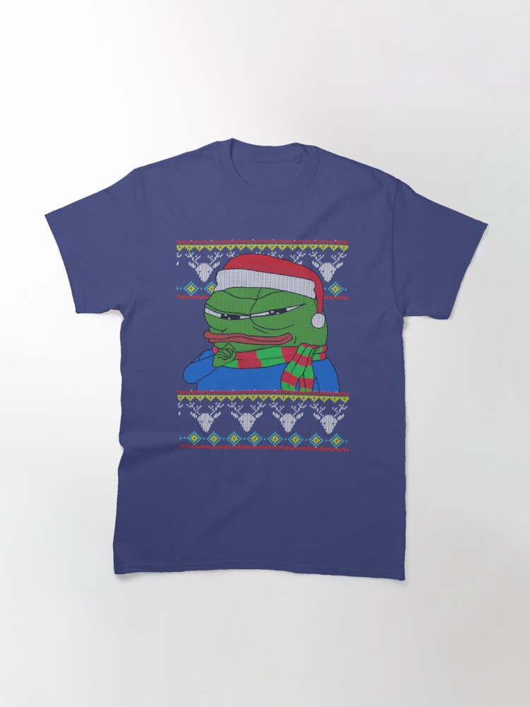 Discover Christmas Card Rare Pepe the frog PepeTheFrog T-Shirt