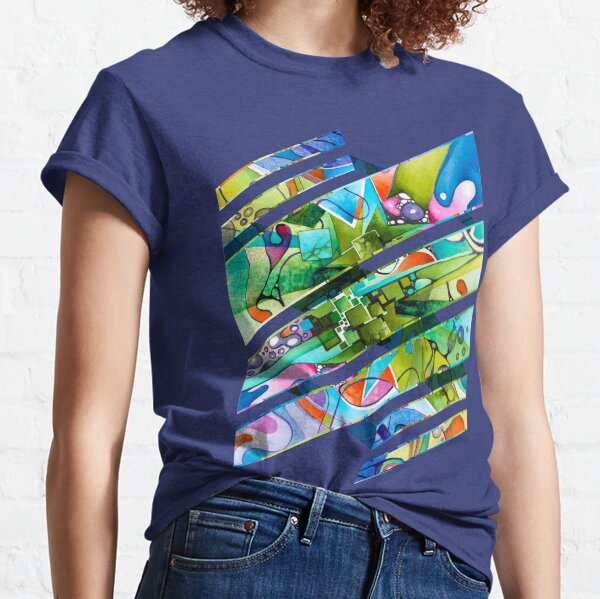 What Happened Before You? - Watercolor Painting Classic T-Shirt