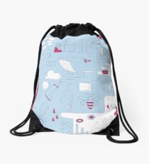 Imaginative Weird World Drawstring Bag