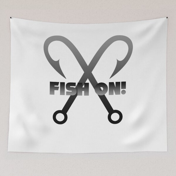 Item preview, Fishing - Fish On (hook) designed and sold by design2try.