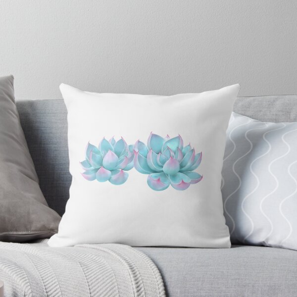 Item preview, Blue Succulents designed and sold by RTDShop.