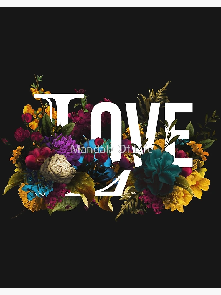 Imagen 2 de 2, Lámina rígida con la obra Amor, diseñada y vendida por Mandala Of Life.