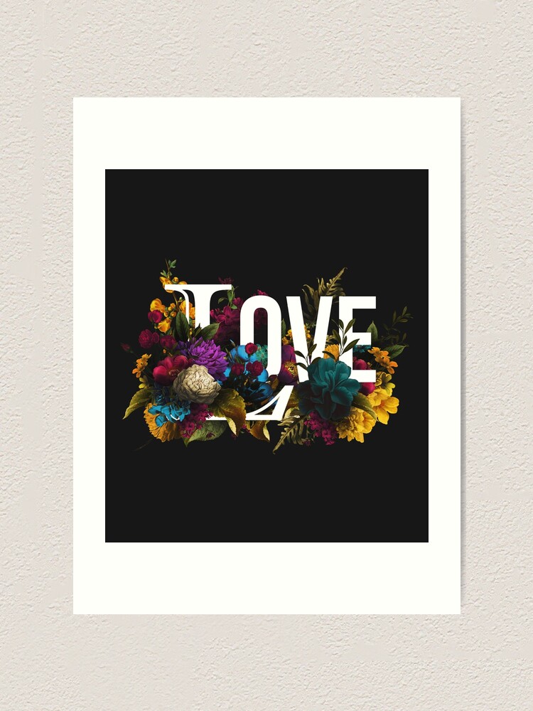 Thumbnail 1 of 3, Art Print, Love designed and sold by PatternsofLife.