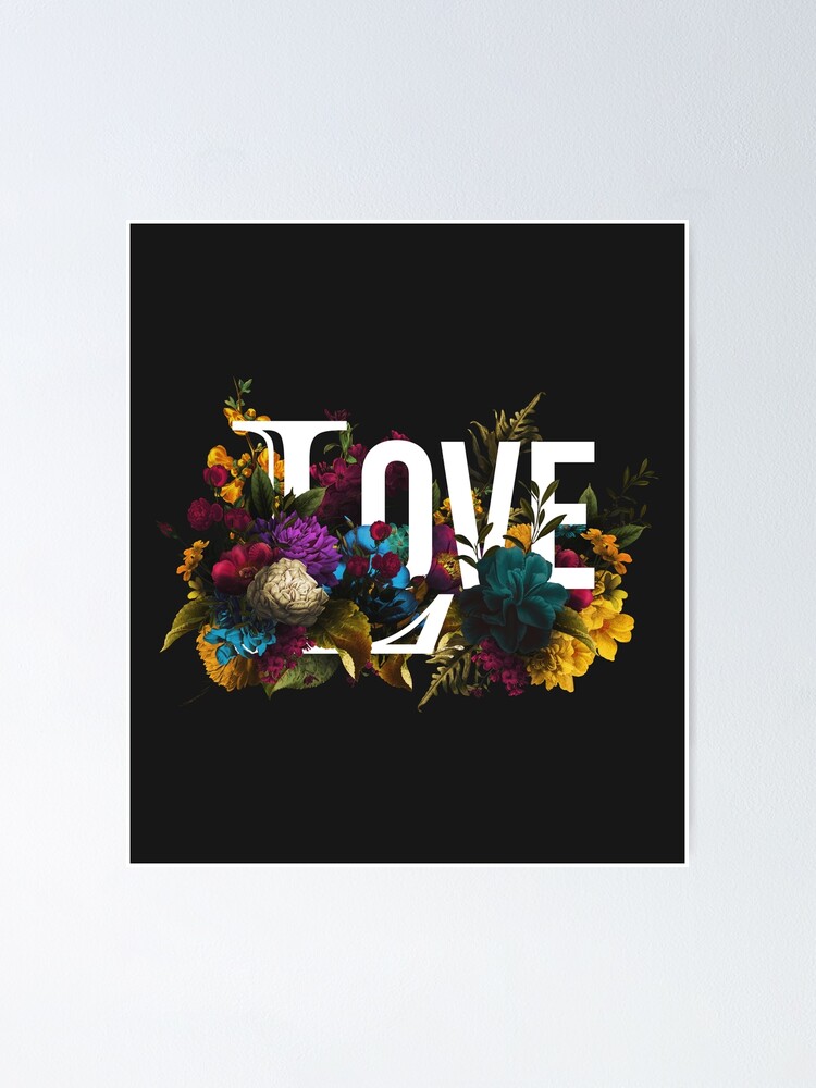Thumbnail 1 of 3, Poster, Love designed and sold by PatternsofLife.