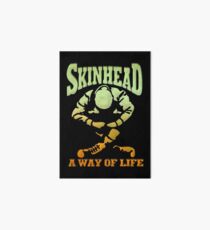 Skinhead a Way of Life Art Board