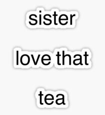 James Charles slogans stick pack Sticker