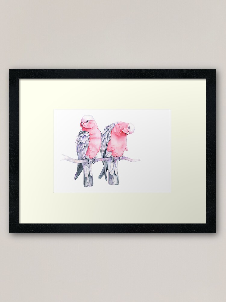 Alternate view of Galahs Framed Art Print