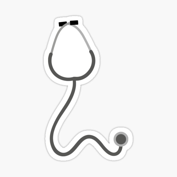 Item preview, Medical Stethoscope designed and sold by MyStickersCove.