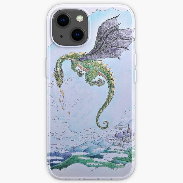 Dragon and Castle iPhone Soft Case