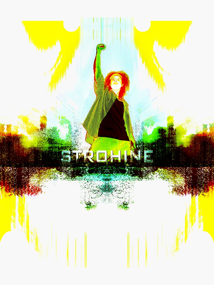 Thumbnail 3 of 3, Sticker, STROHINE Yellow Classic designed and sold by STROHINE.